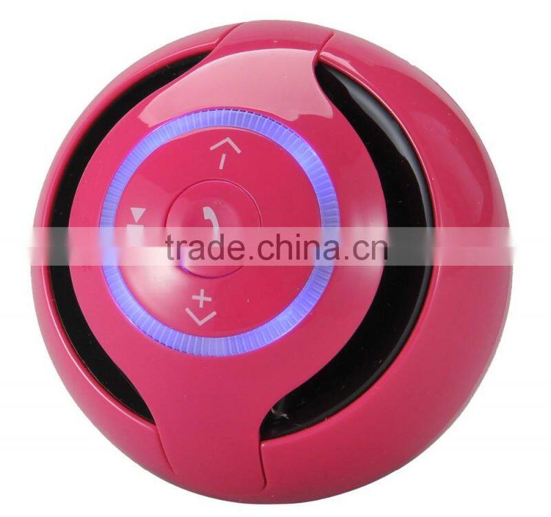 portable mini round ball bluetooth speaker