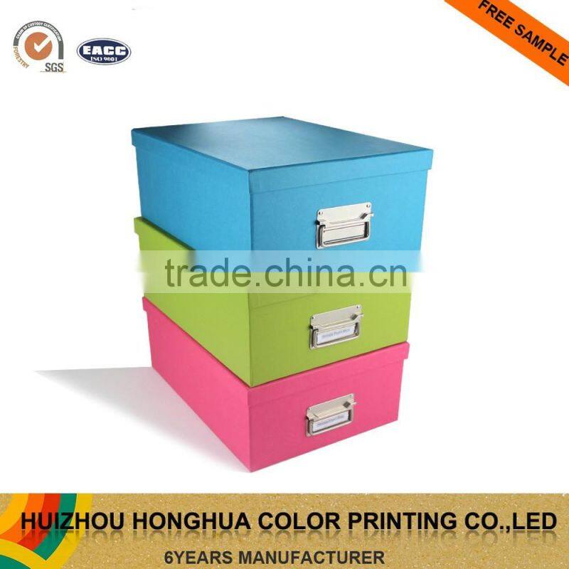 Handmade Paper Box Cardboard Clothing Storage Box Large Household Packaging Box
