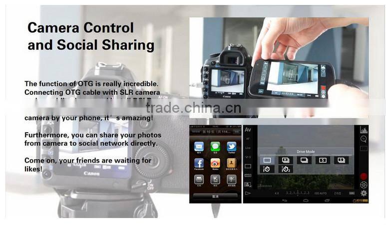 Hot! wholesale for android usb OTG USB Cable OTG AN11