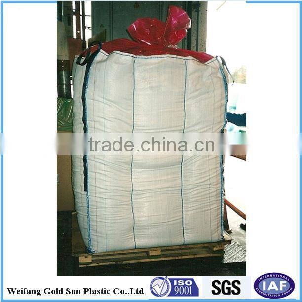 China hot sale 100% raw material high quality best price 1000kg fibc big bag/Good quality PP Baffle bags with good shape