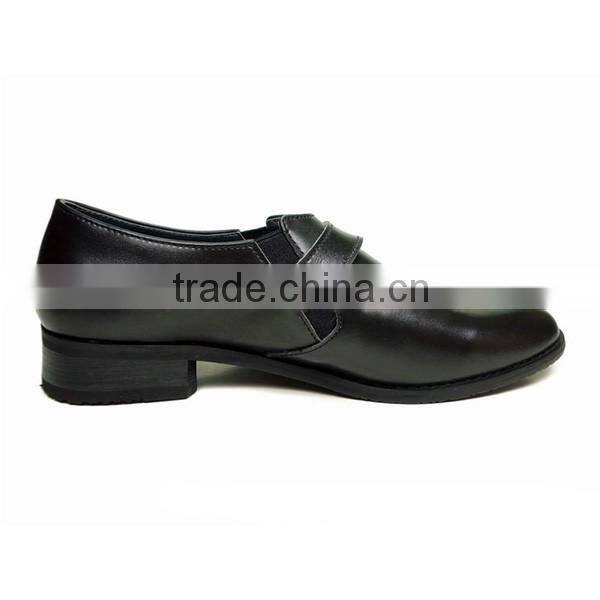 Wholesale Pointed Children Monk Strap Formal Traditional Leather Shoes