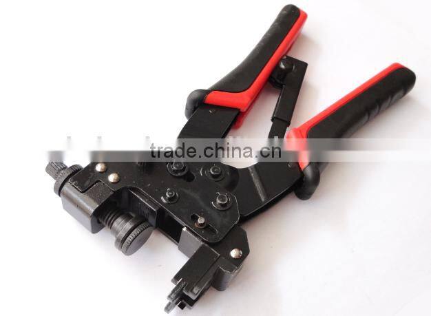 LS-DE156 RJ45/RJ11 network tool BNC/RCA/F connector compression crimping tool amp plug netwrok tools