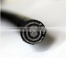 600v cu al alloy xlpe pvc concentrico cable