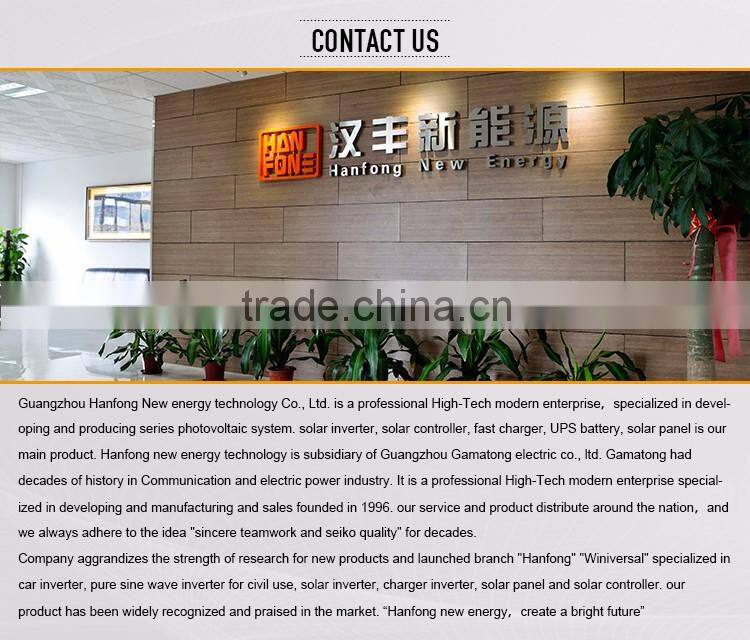 Modified sine wave 3000W charging power inverter dc to ac with UPS