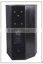 Professional audio two way loudspeaker system for public address
