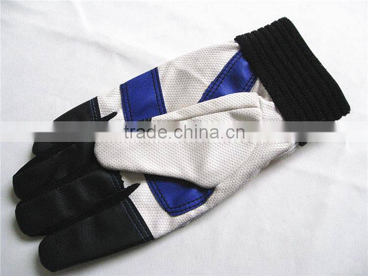 2015 Newest Hot Sale 7w Fashion Safety Work PU Magic Stretch Gloves