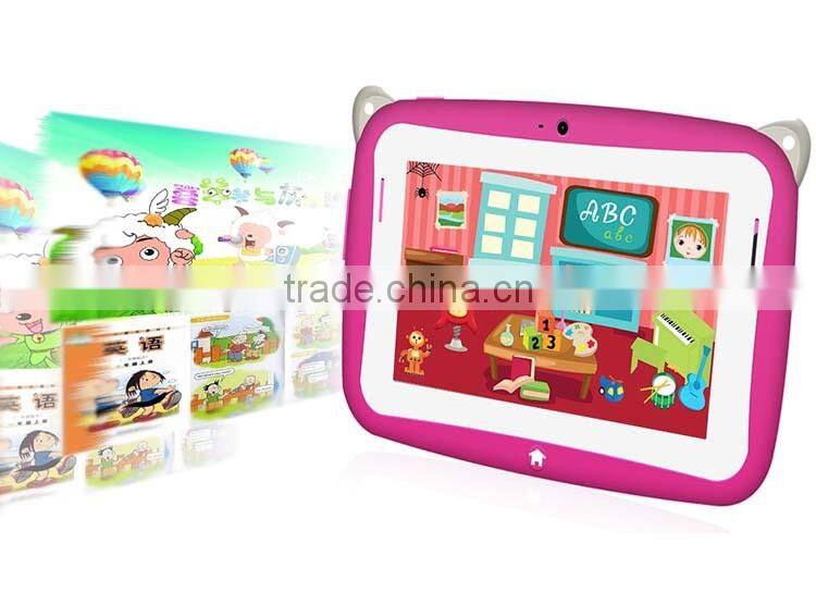 2015 4.3 inch Best selling colored Dual Core Educational Children Tablet B
