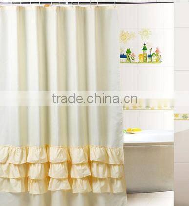 Water Proof High Density Polyester Masculine Shower Curtains