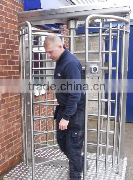 Access Control System Stainless Steel Full Height Turnstile with Good Price Fit for Residenstial Area