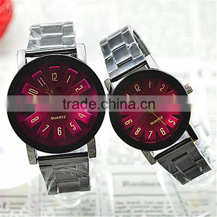China lover watches wholesale Chrysanthemum dial leasure fashion watches couple gift