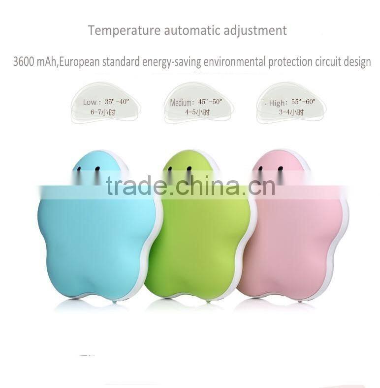 2015 best Chrismas gift high quality lucky star hand warmer for kids and adult