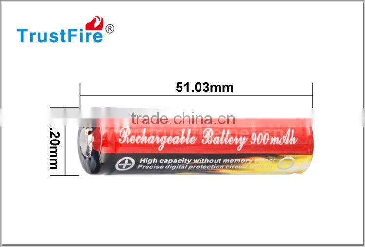 ICR 14500 900mah rechargeable battery Cell with protected circuit board icr 14500 battery 3.7V for flashlight,electronic, device