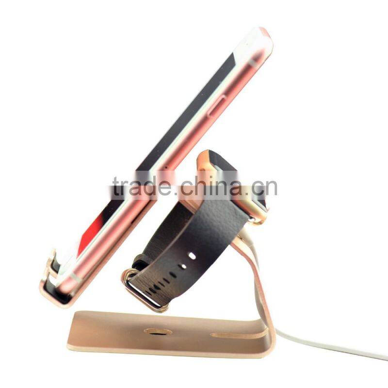 Wholesale Aluminum alloy mobile phone stand black gold sliver