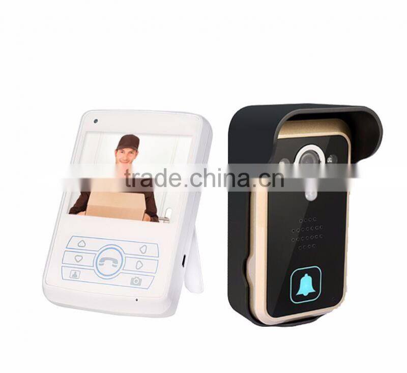 3.5'' inch Wireless Video Door Phone wireless Intercom