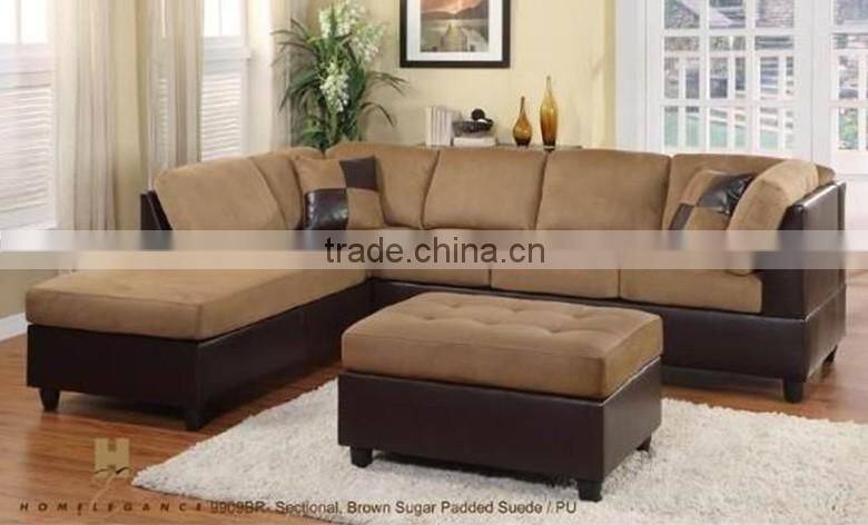 corner sofa with the ottoman