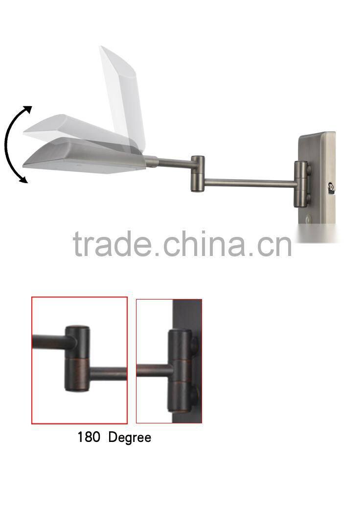 2015 new hotel metal Wall Lamp with wonderful Finish UL CUL ETL
