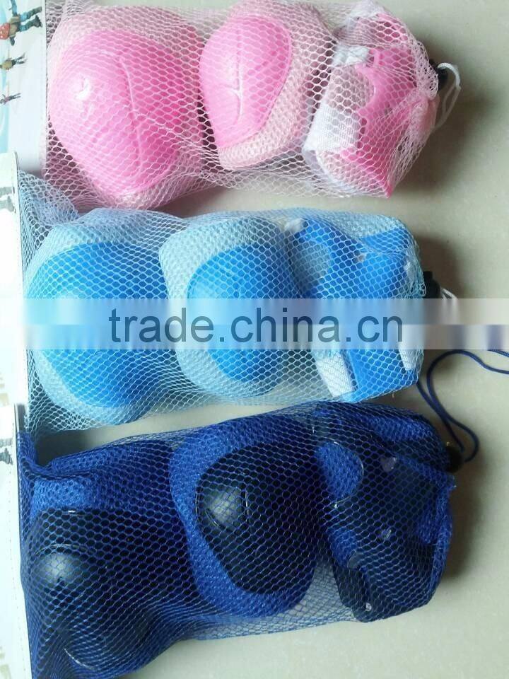 Colorful protection sets with knee,wlbow & wrist pads