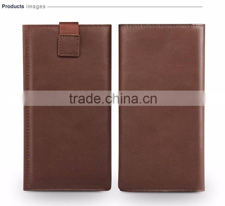 QIALINO hot sale online mobile phone case hot selling wallet case money pocket for iphone 6