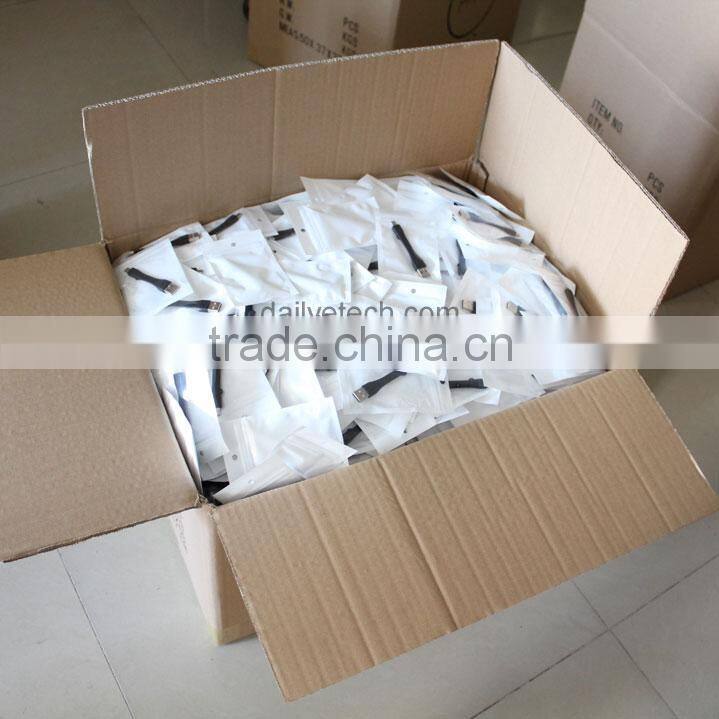 Short Micro USB Data Sync Charging Flat Cable for Samsung S4 S3 S2 from dailyetech