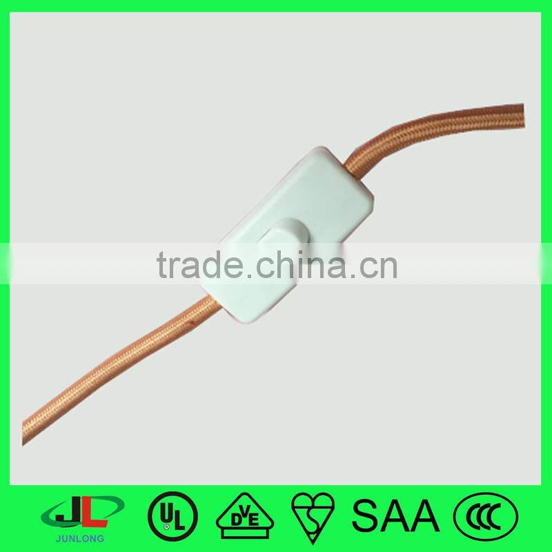 Textile power cord 2mm for sale,braiding cord ,electrical wire