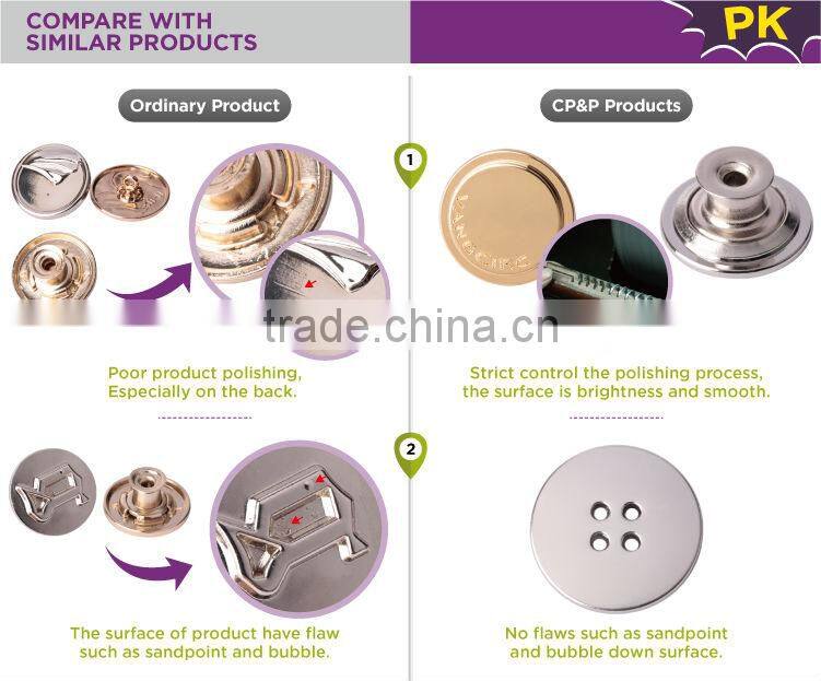 Popular metal embossed custom engraved logo metal plate for clothing