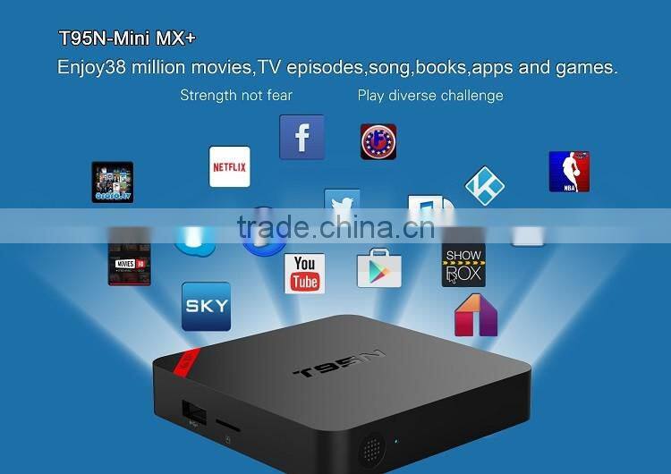 2016 HOT SALE ! T95N S905 Amlogic quad core Mali-450 5-Core GPU T95N Android 5.1 tv box