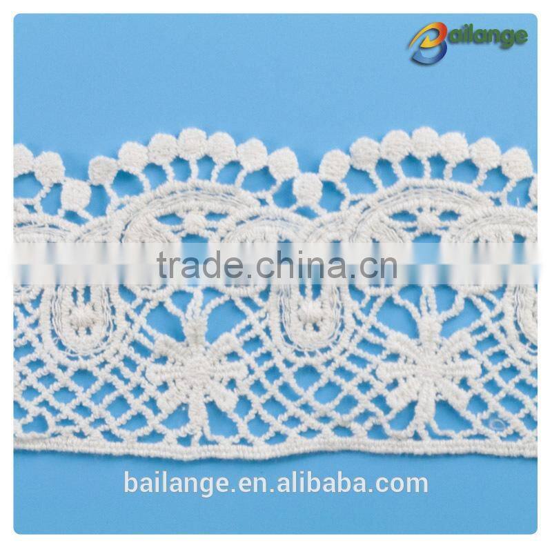 New Arrival colorful Embroidered garment african swiss voile lace for clothes