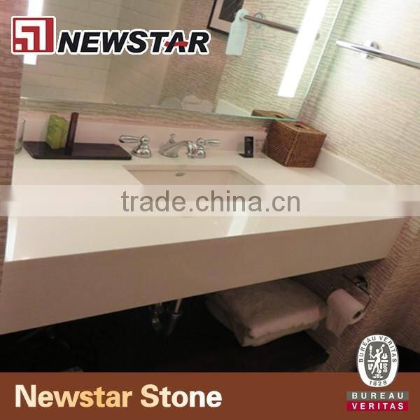 Newstar quartz double vanity top