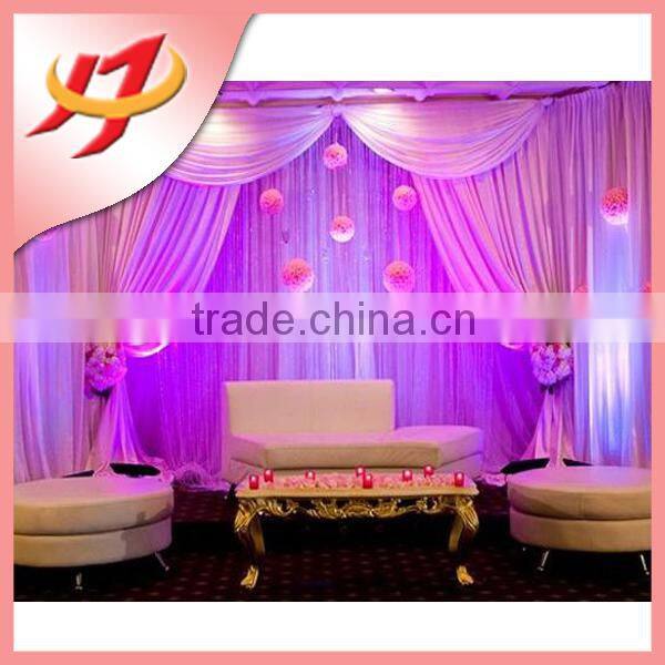 Cheap wholesale fancy wedding stage backdrop decoration for party