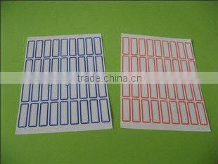 Customized adhesive price sticker label