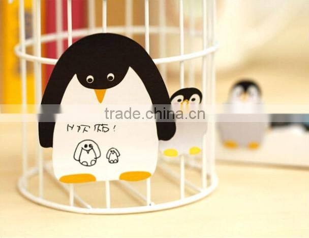 custom Self-Adhesive Feature cartoon magnetic die cut sticky notes