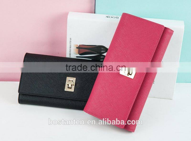 popular women long wallet and purse clutches hand bag