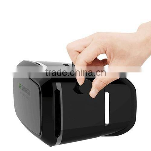 100% Original VR SHINECON Virtual Reality 3D Glasses Helmet VR BOX Movie for Samsung 4.7~6 inch Smartphone+Wireless Gamepad 1.0