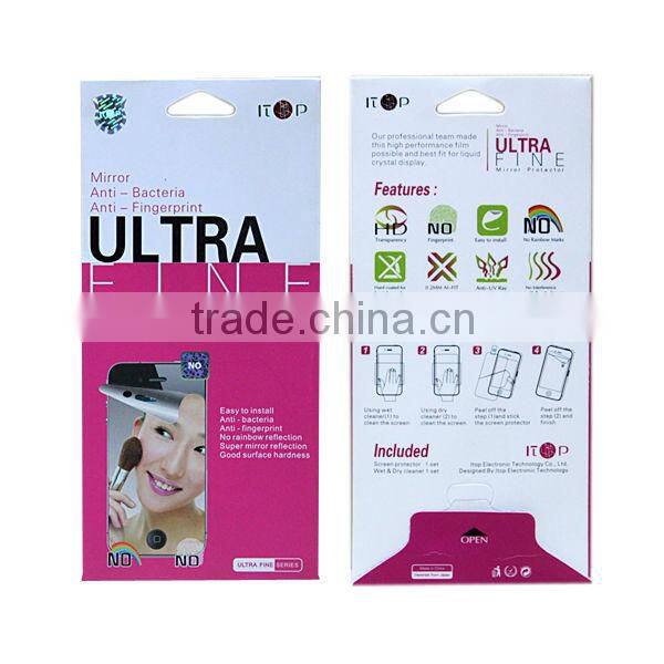 Mirror screen protector for samsung galaxy s4 mini