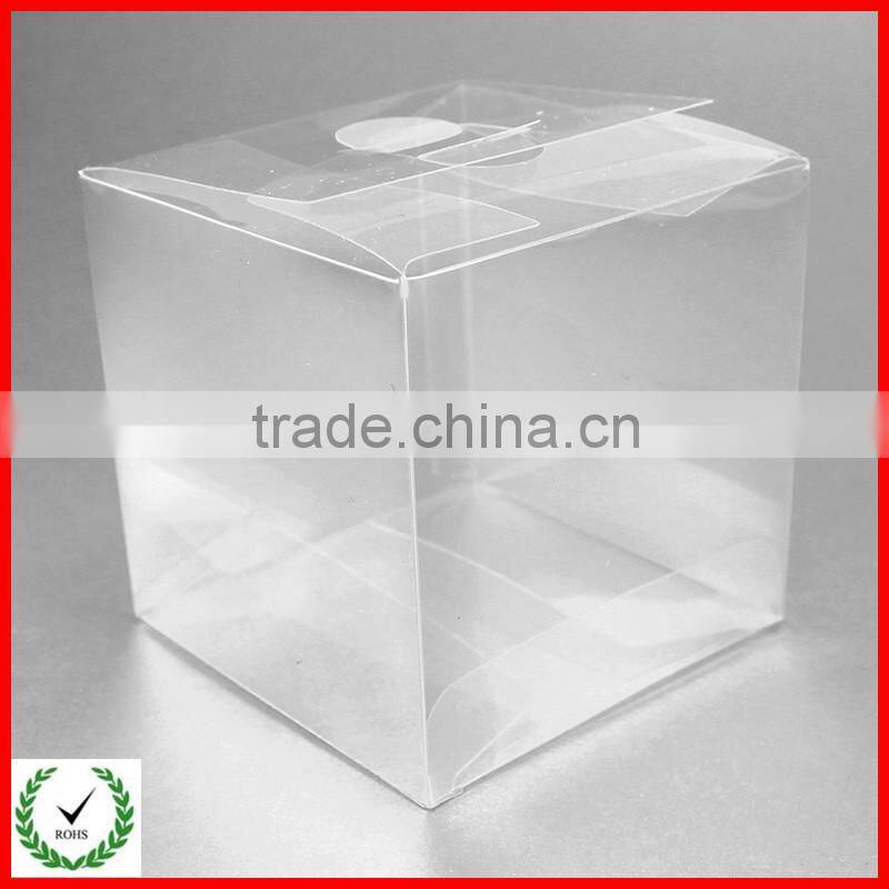 Clear plastic gift box for cookies and candy, chocolates, baby shower gifts