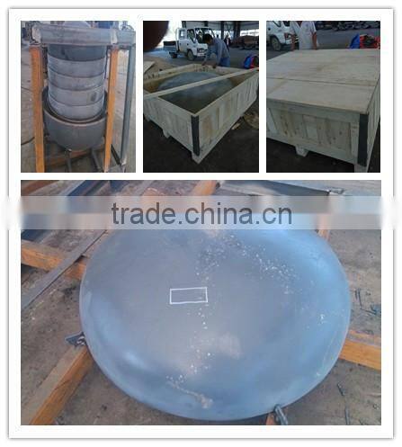 steel tubing galvanized pipe hemisphere end cap