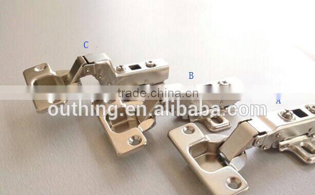 China 2015 unique kitchen cabinet two way conceal hinge