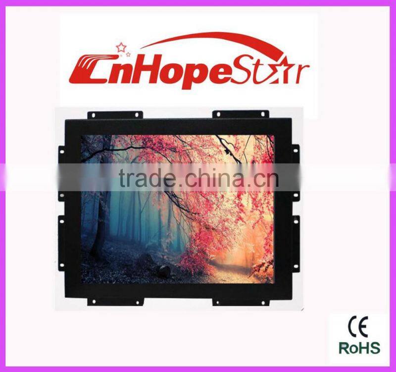 Metal Case 4:3 1280*1024 Open Frame Industrial Control Screen Monitor