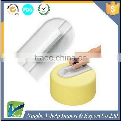 Plastic Squared Decoration Tools Fondant Cake Smoother
