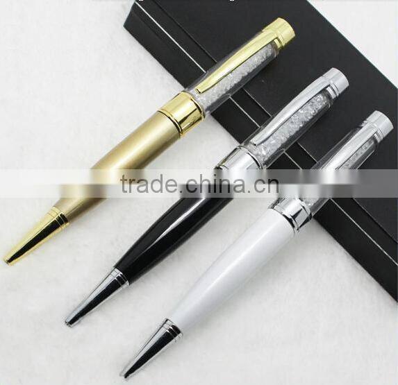 2015 16GB Crystal USB Flash Drive Pen Memory With Logo in Crystal