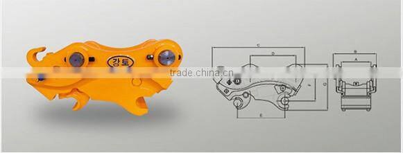 quick hitch coupler for DH370 excavator