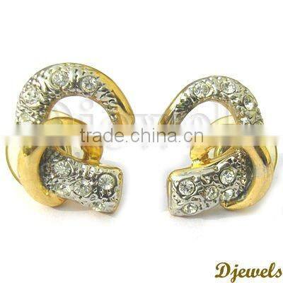 Fish Shape Diamond Earrings, Latest Diamond Earrings, Wedding Earring Jewelry