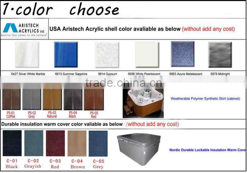 acrylic freestanding hydro massage 101 pcs jets whirlpool outdoor used spa