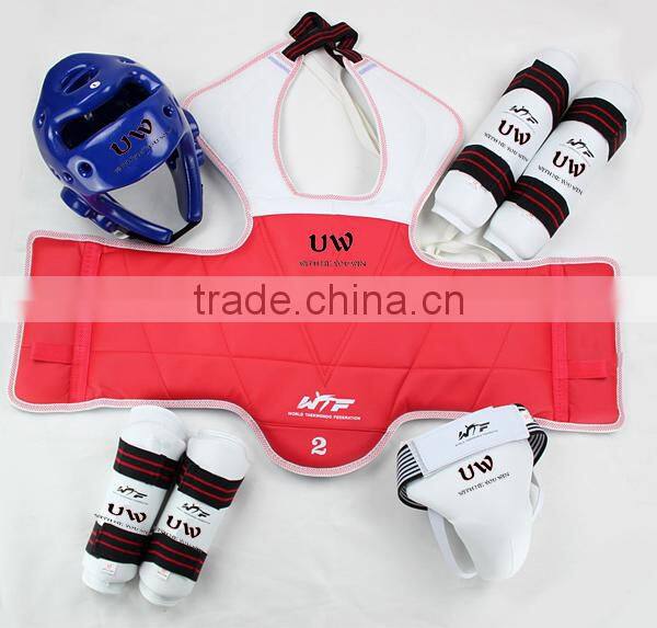 Taekwondo protective Equipment all set , karate safety guard equipment for sale