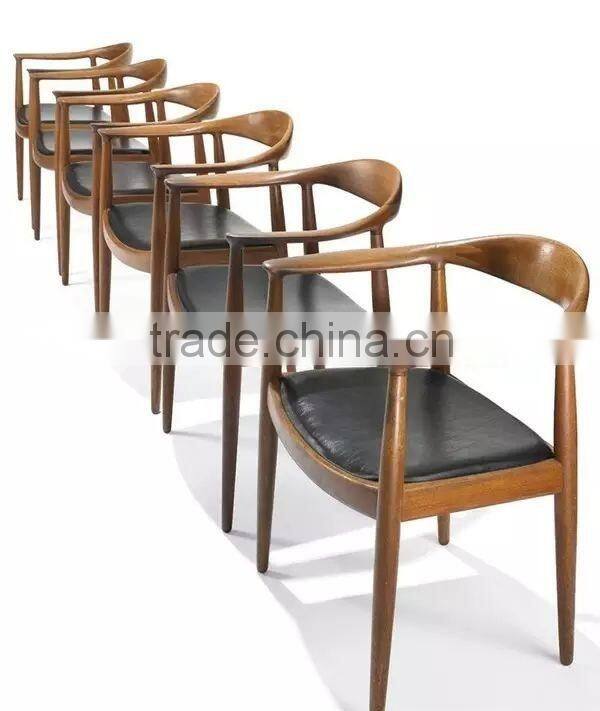 iron famous design armrest hotel dining chair BHT121