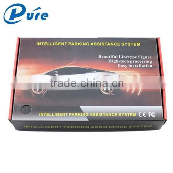 Bibi/Human Voice Alarm Optional Sensor Parking System with 4 Sensors and TFT LCD Display