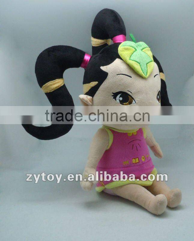 Cute Stuffed Plush Human Doll Toys OEM