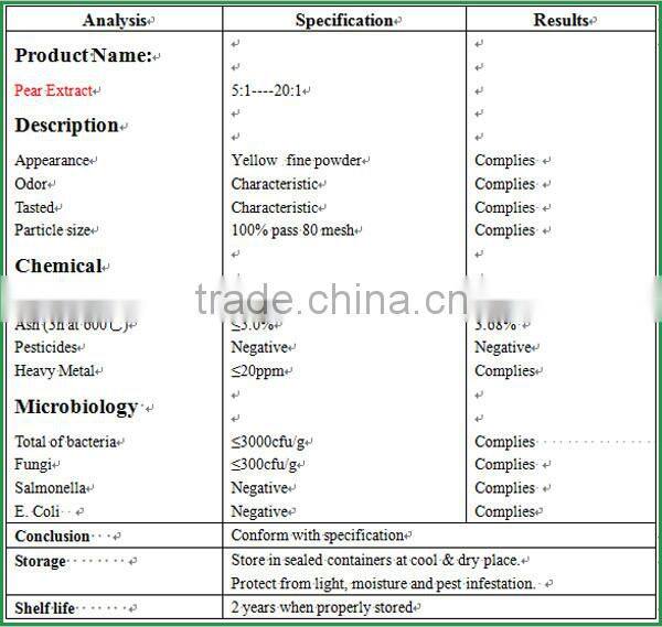 Pure and Natural Fruit Juice Powder Pear Flavour Fruit Powder / Spray-dried pear fruit powder