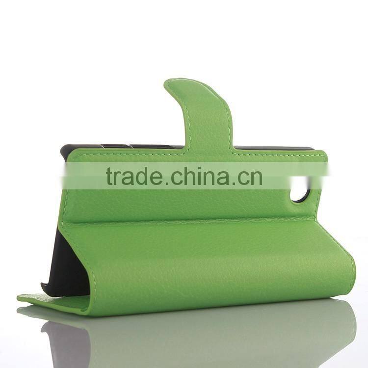 CHEAP COW SKIN TEXTURE Soft Wallet Case Stand PU Leather Case For SONY XPERIA Z5 E6603 E6633 FLIP LEATHER CREDIT CARD CASE