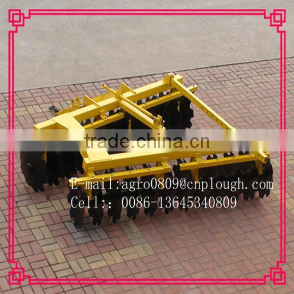 3 point Light Duty Compact tractor disc harrow mounted